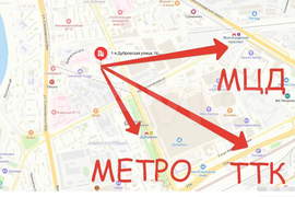 Офисы от 9м2 - до 100 м², метро дубровка, мцк +м/м