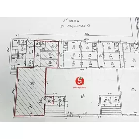 Торговая площадь, склад, офис 189.4 м²